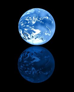 planeta azul: 