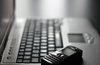 teclado y el teléfono móvil