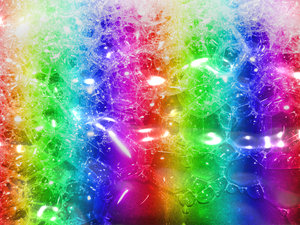 Burbujas del arco iris