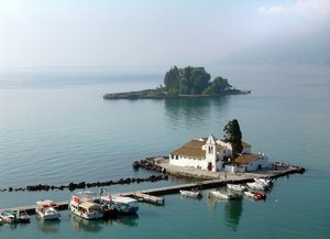 Corfu - Vlacherna Monastery