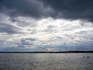 Sea and Sky at Beadnell, North: 
