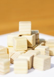 bloques de construcción de madera