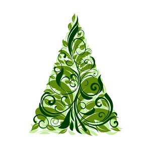 elementos de la Navidad - árbol 1