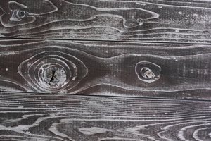 textura de madera negro