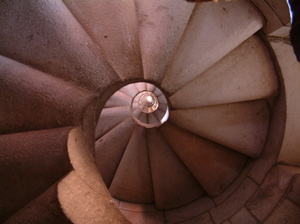 Escaleras de la Sagrada Familia