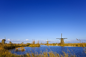Molinos de viento holandeses