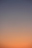 Rainbow cielo del atardecer