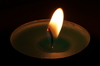 luz de una vela